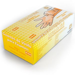 Luva de Vinil Descartável