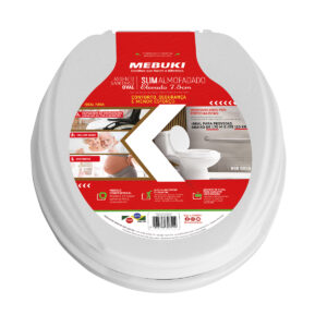 Assento oval com elevação 7,5 cm Mebuki